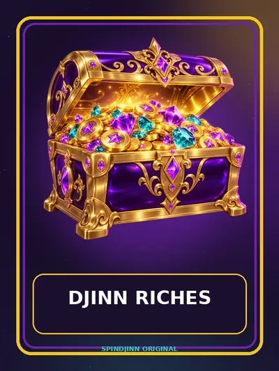 Djinn Riches — okładka gry w SpinDjinn